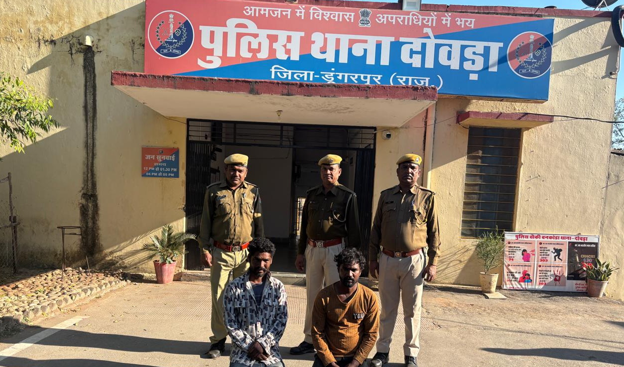 गणेशपुर–देवला मार्ग पर मारपीट व डकैती के दो शातिर आरोपी गिरफ्तार